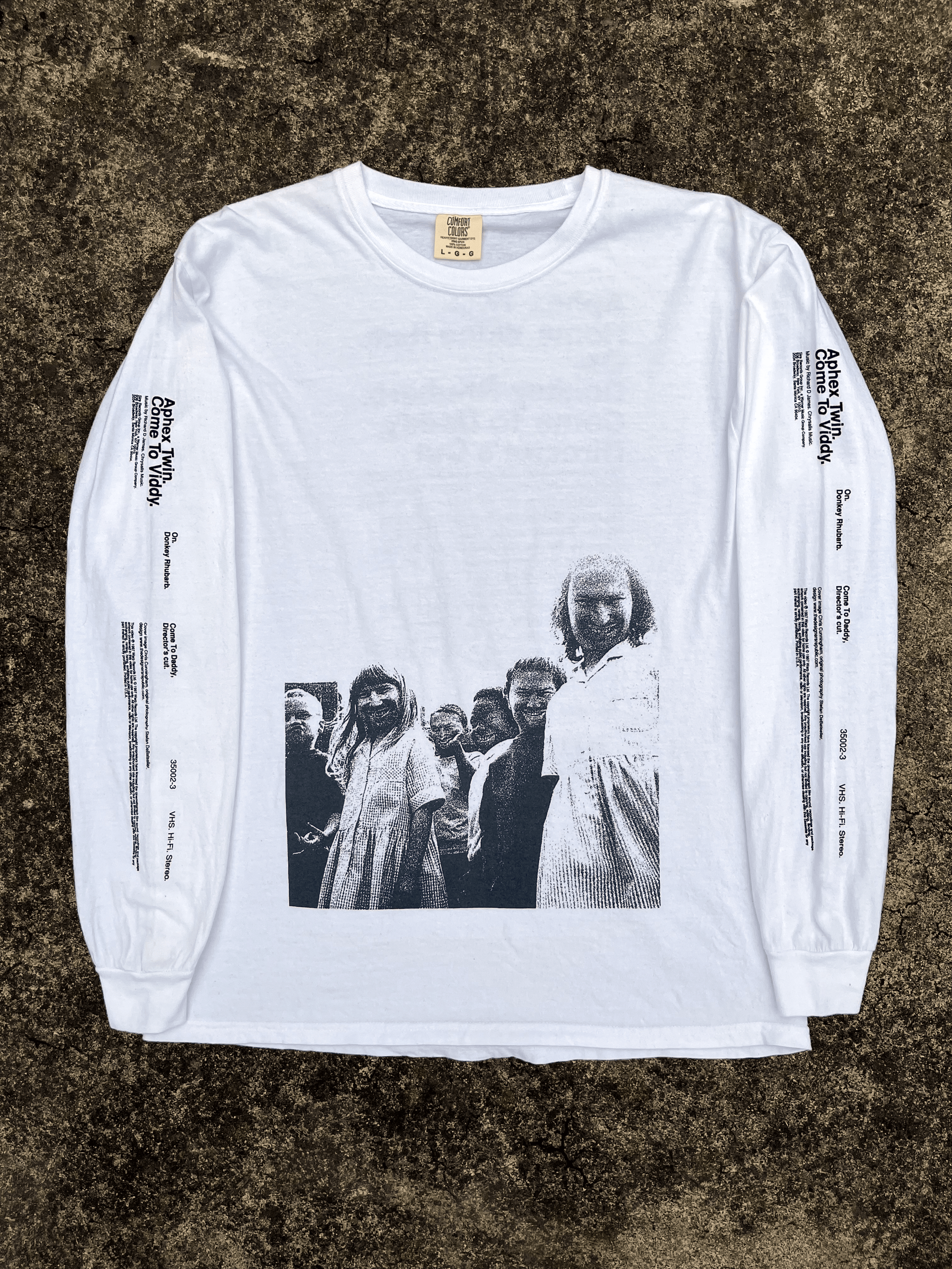 Come to Viddy VHS tape long sleeve | NERVOUS DESIGNS